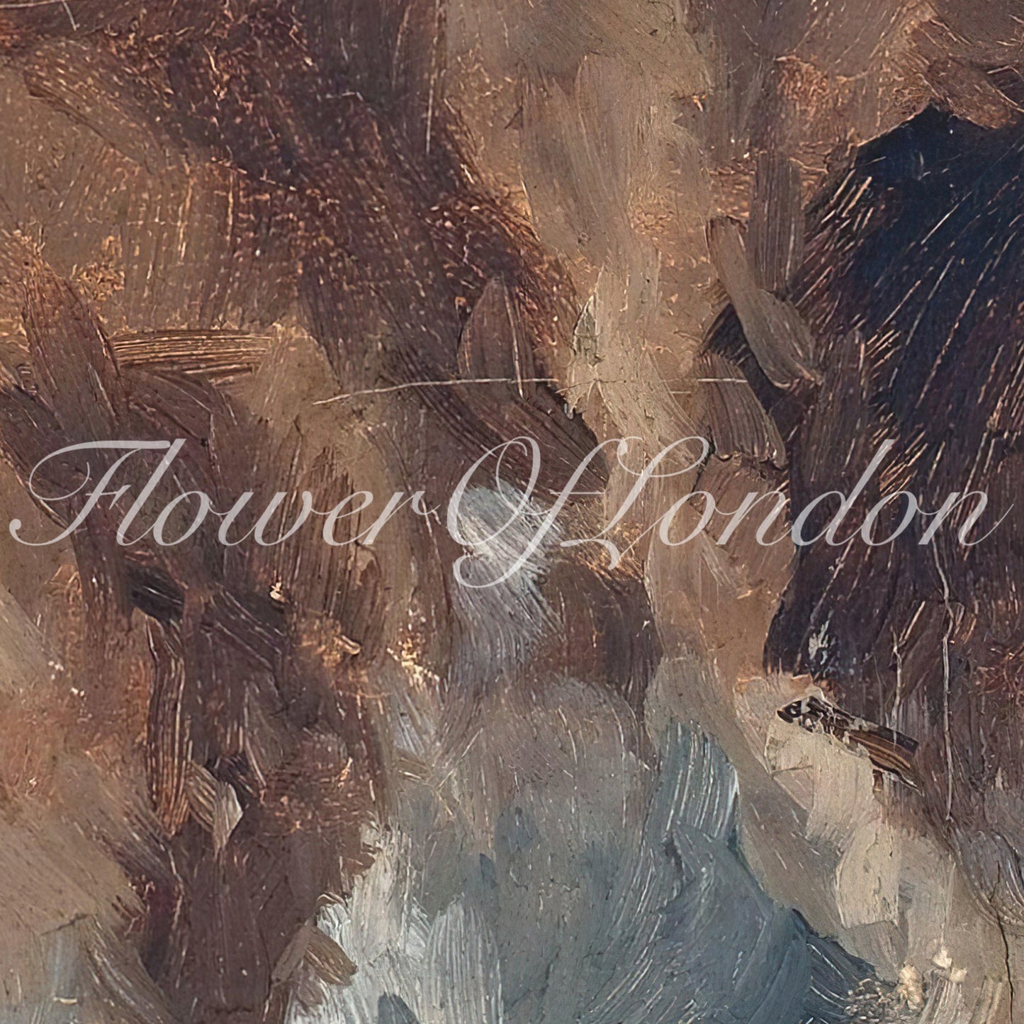 a picture of a painting with the words tower london on it