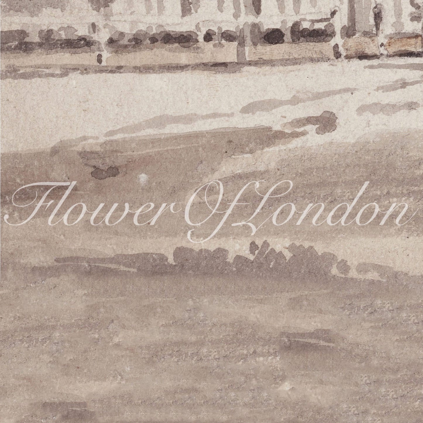 a picture of a building with a tower of london written on it