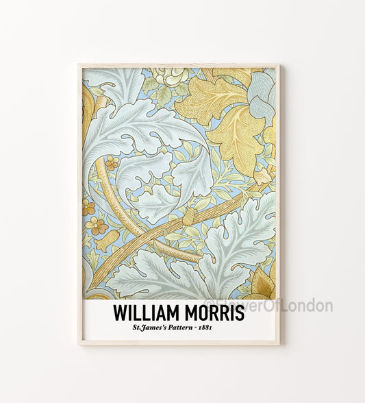 William Morris Print St James's Wallpaper