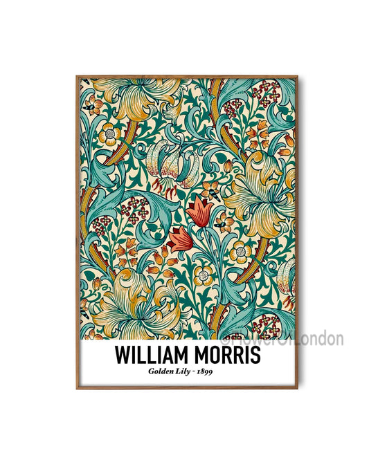 William Morris Golden Lily Print
