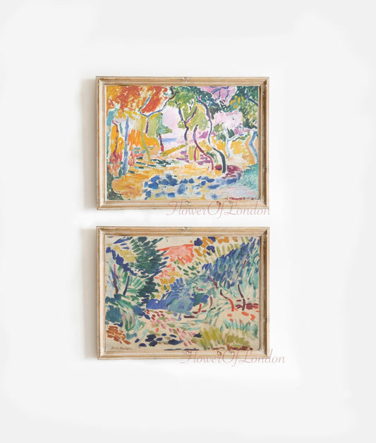 Set of 2 Matisse Landscape Prints