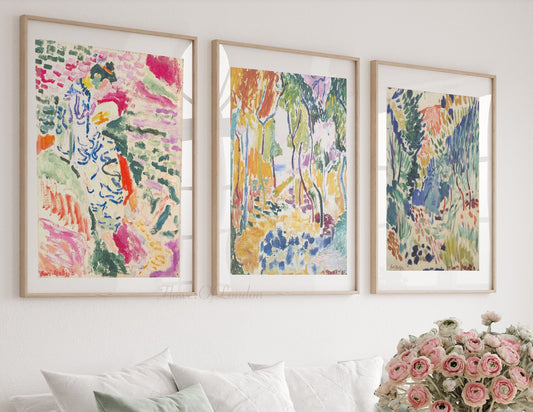 Set of 3 Matisse Prints  N4
