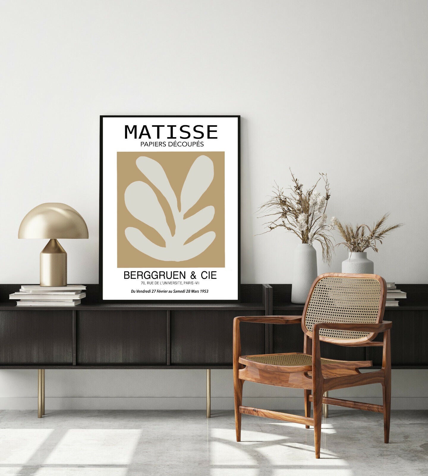 Matisse Exhibition Poster Matisse Cutout Print Papiers Decoupes Giclee Fine Art