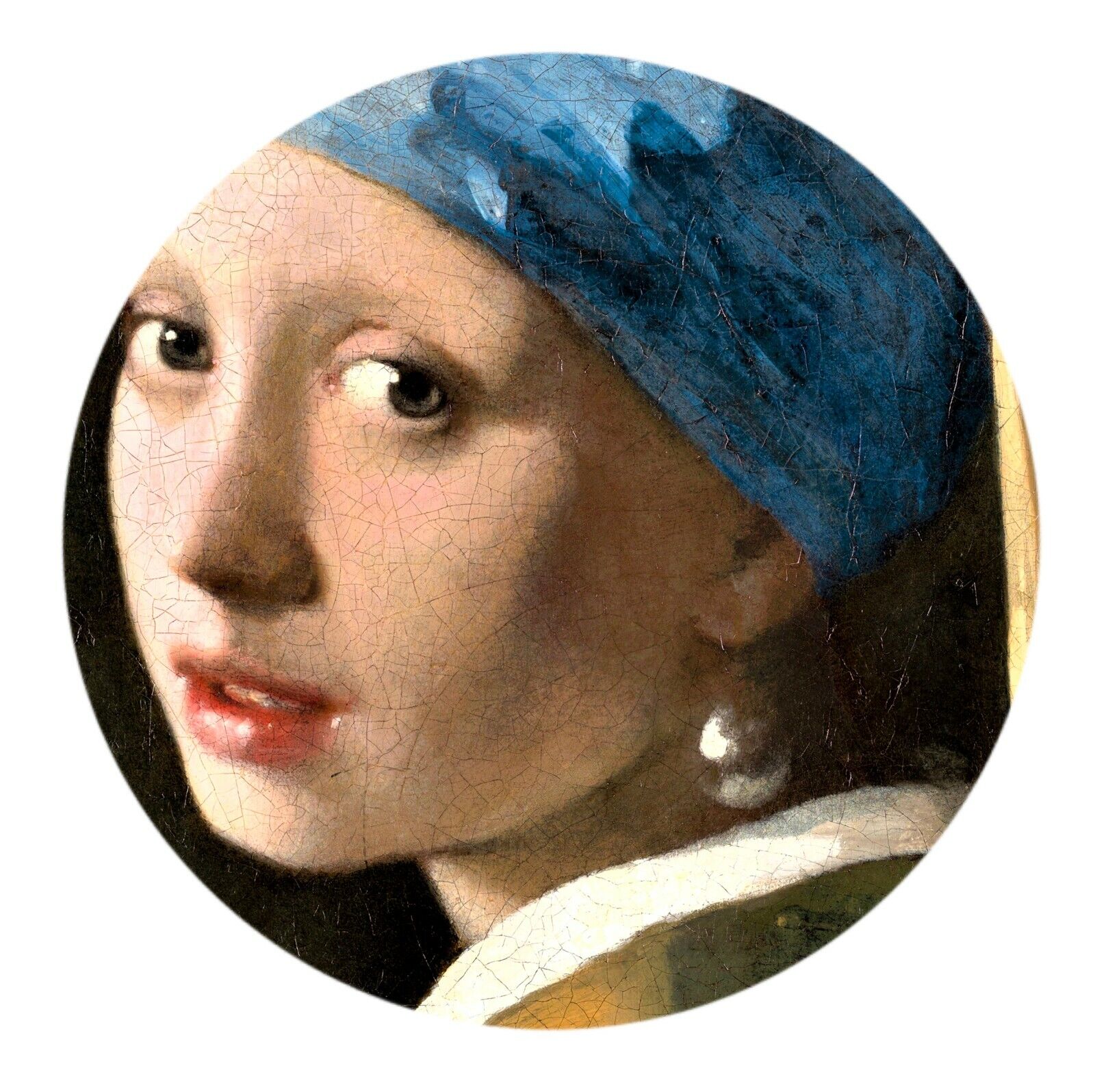 Girl With a Pearl Earring Print Johannes Vermeer Famous Classic Painting Giclée