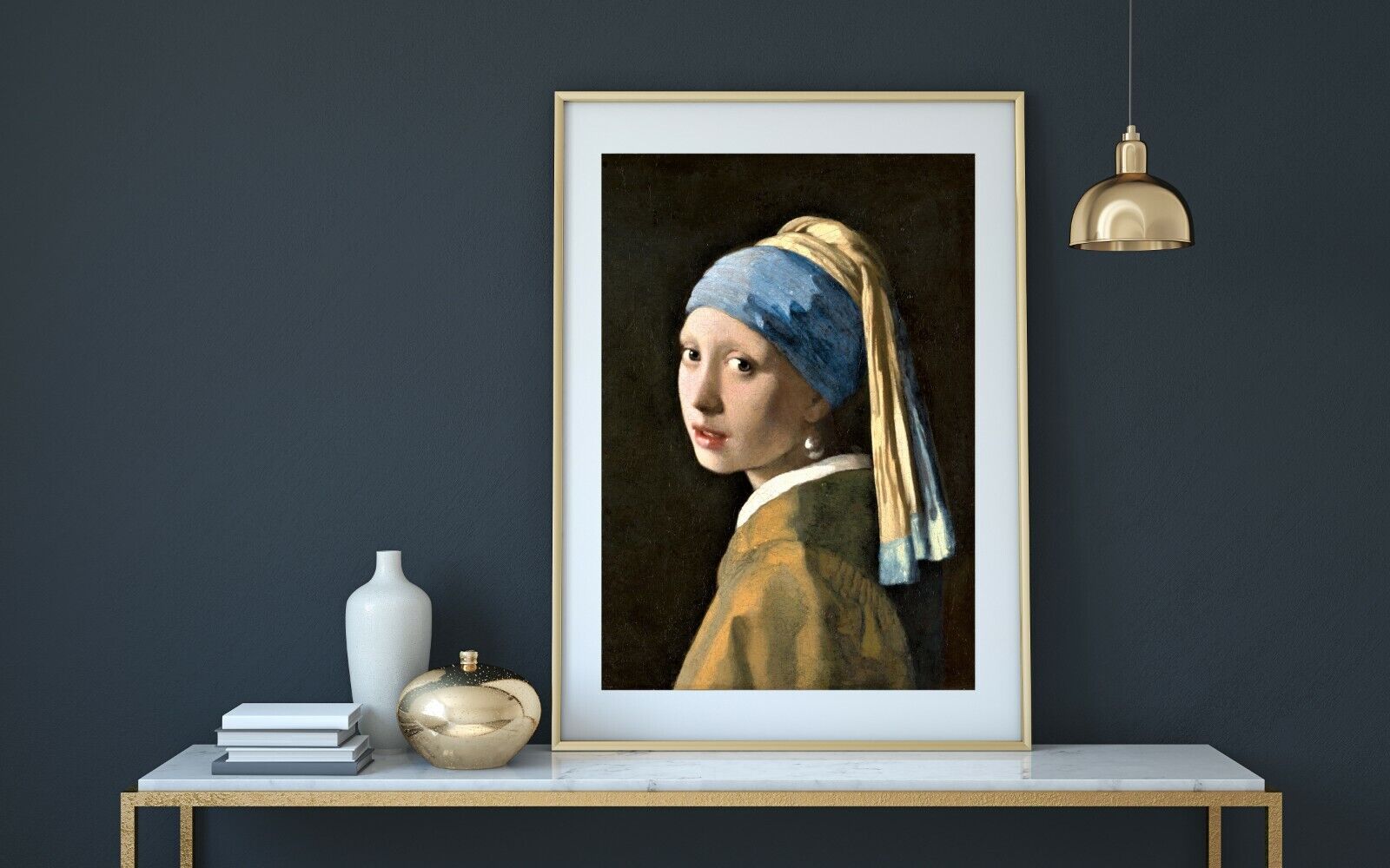 Girl With a Pearl Earring Print Johannes Vermeer Famous Classic Painting Giclée