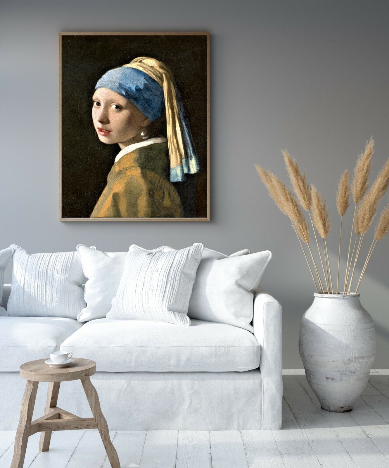 Girl With a Pearl Earring Print Johannes Vermeer Famous Classic Painting Giclée