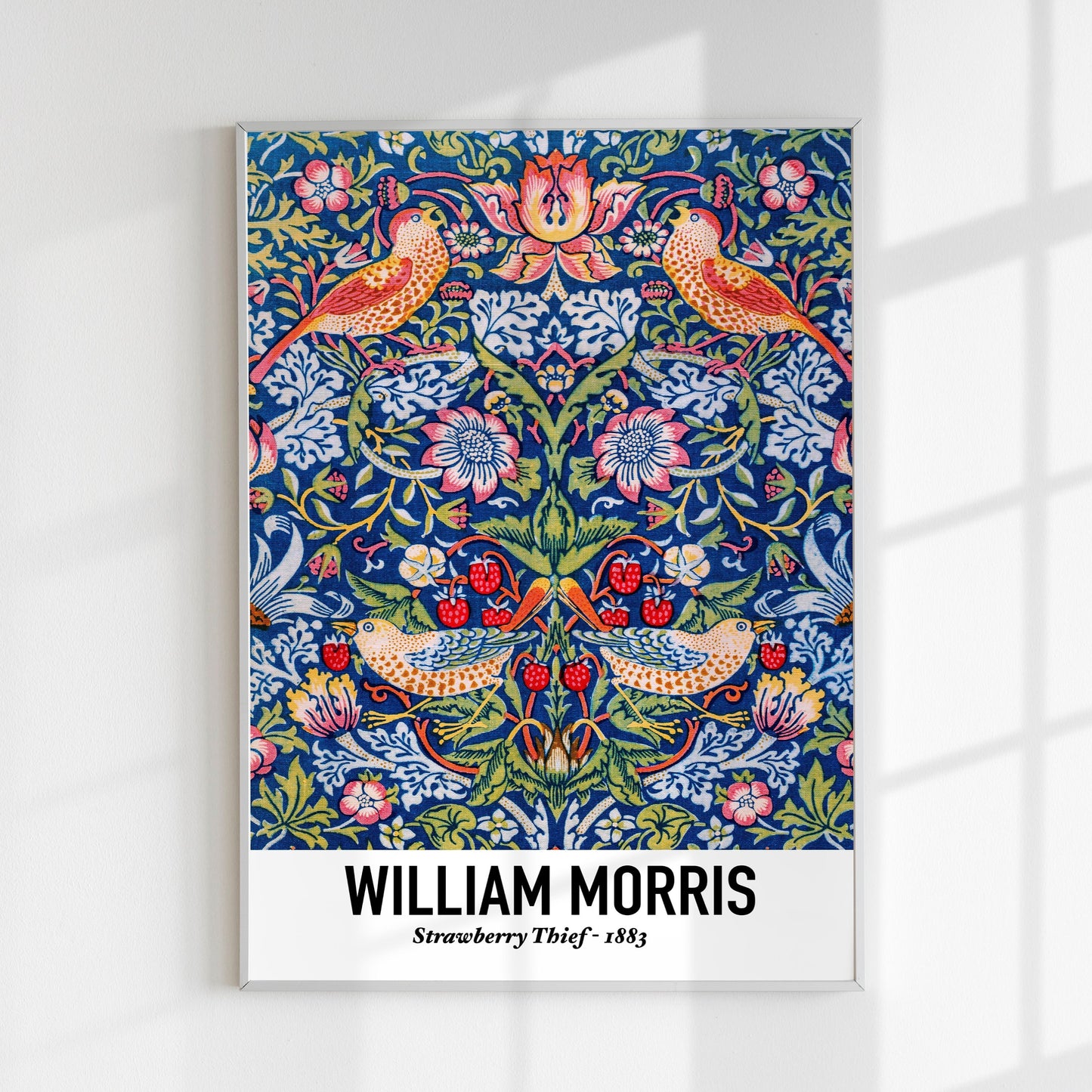 William Morris Strawberry Thief Wallpaper Print