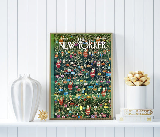 New Yorker Dec 1964 Christmas Print