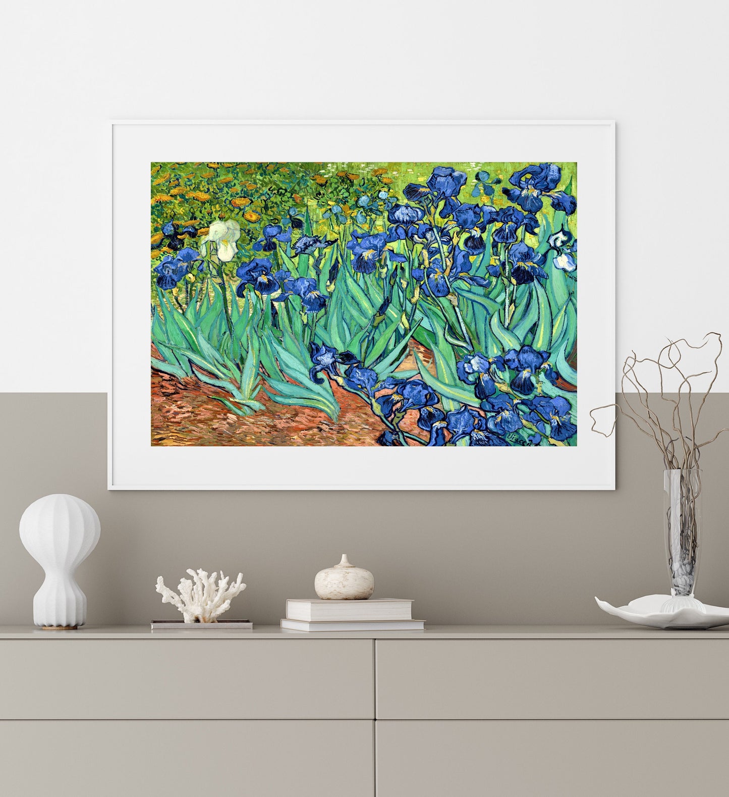 Irises Van Gogh Print