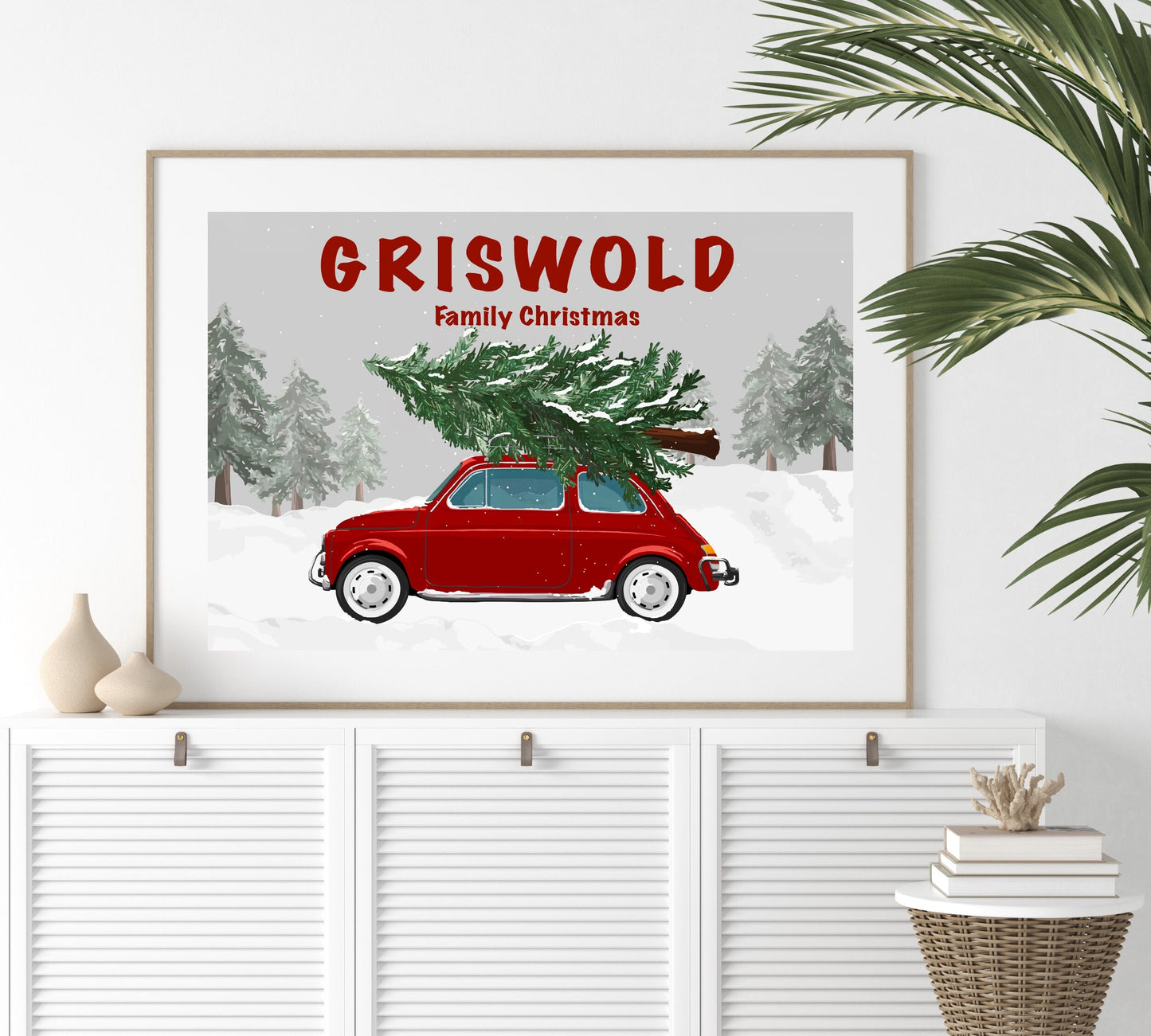 Funny Griswold Family Christmas Tree Print #C4