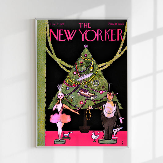New Yorker Dec 1925 Christmas Print
