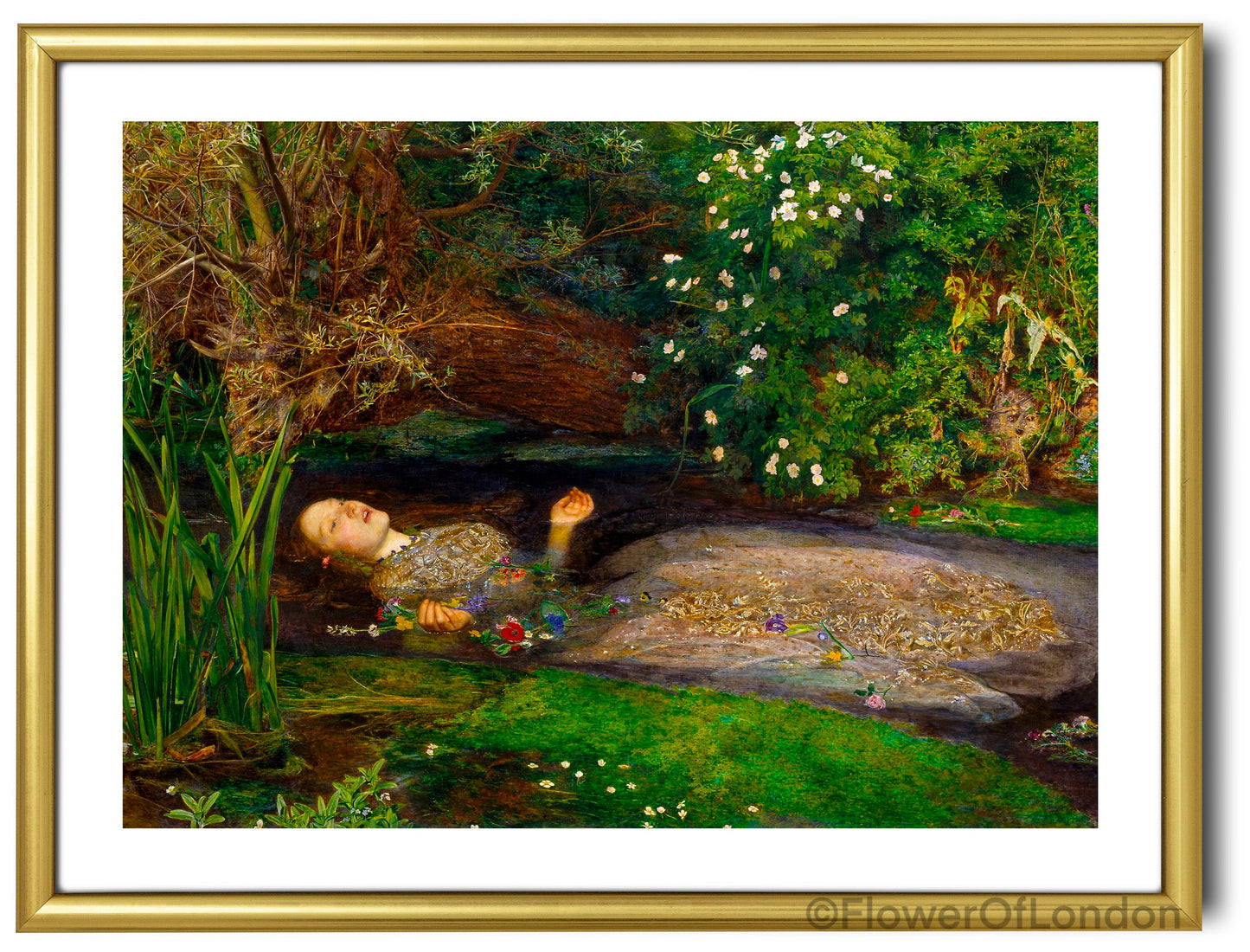 Ophelia by John Everett Millais Print