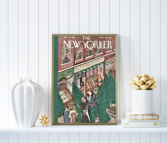 New Yorker Dec 1935 Christmas Print