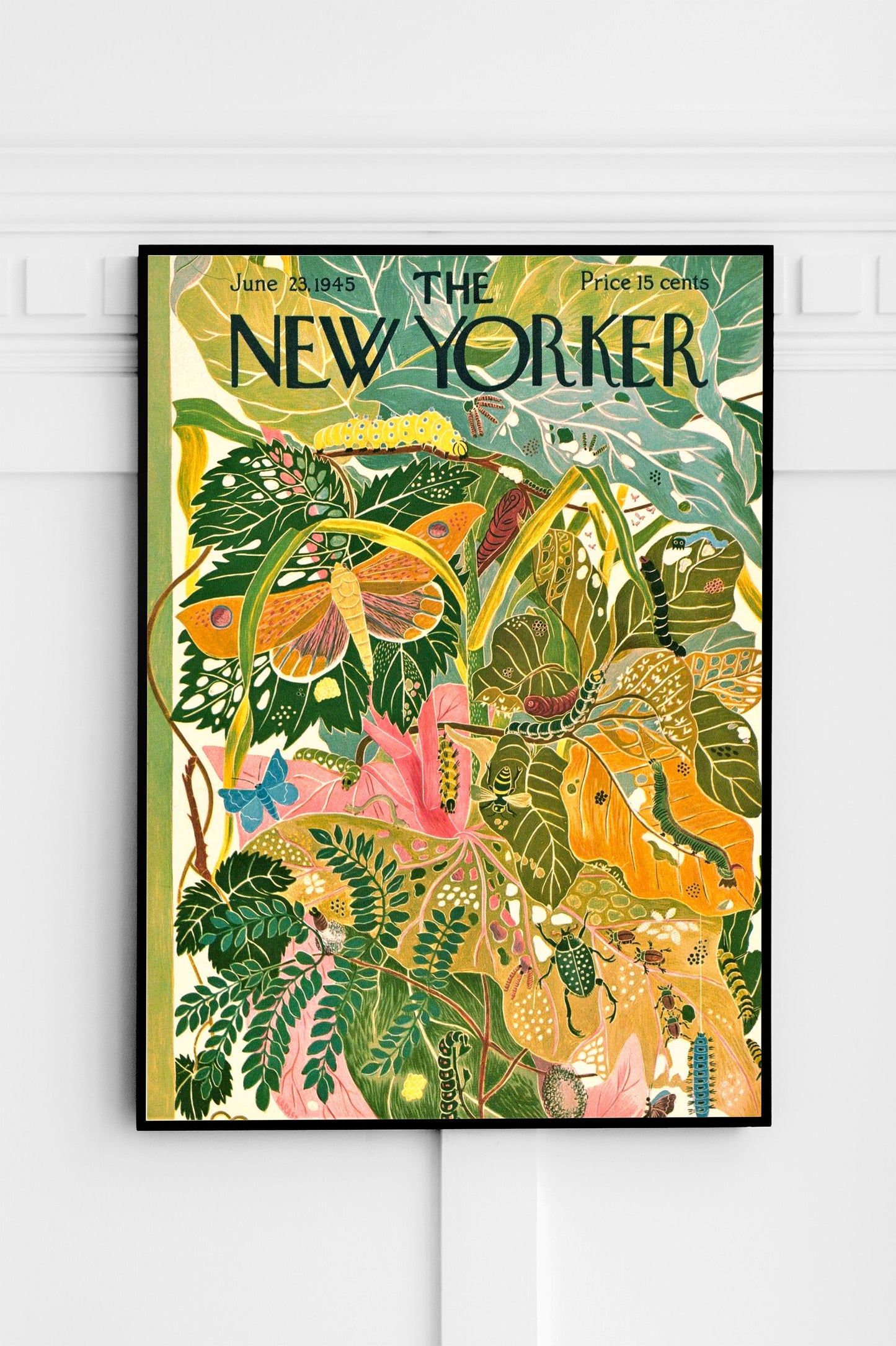 New Yorker Print 23 June 1945, College Dorm Decor, Best of Covers