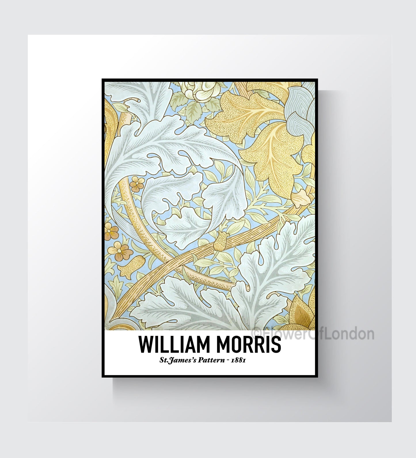 William Morris Print St James's Wallpaper