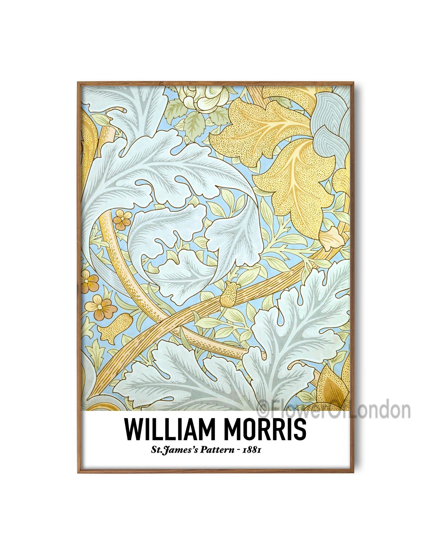 William Morris Print St James's Wallpaper