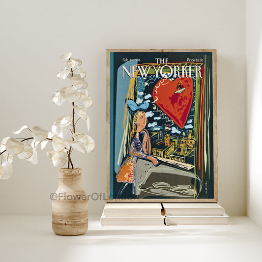 New Yorker Magazine 14 February 1994 Valentine's Day Cover Print