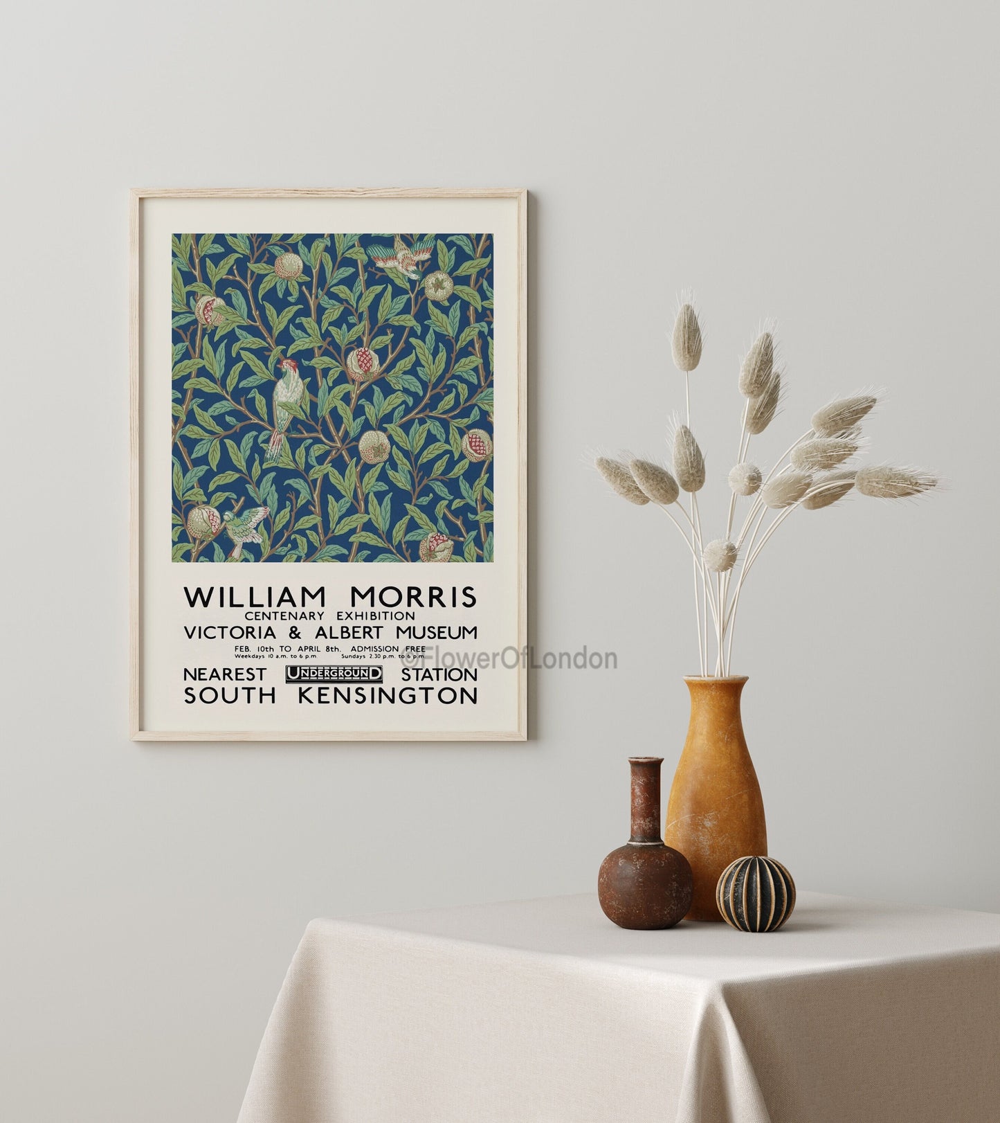 William Morris Print Bird and Pomegranate