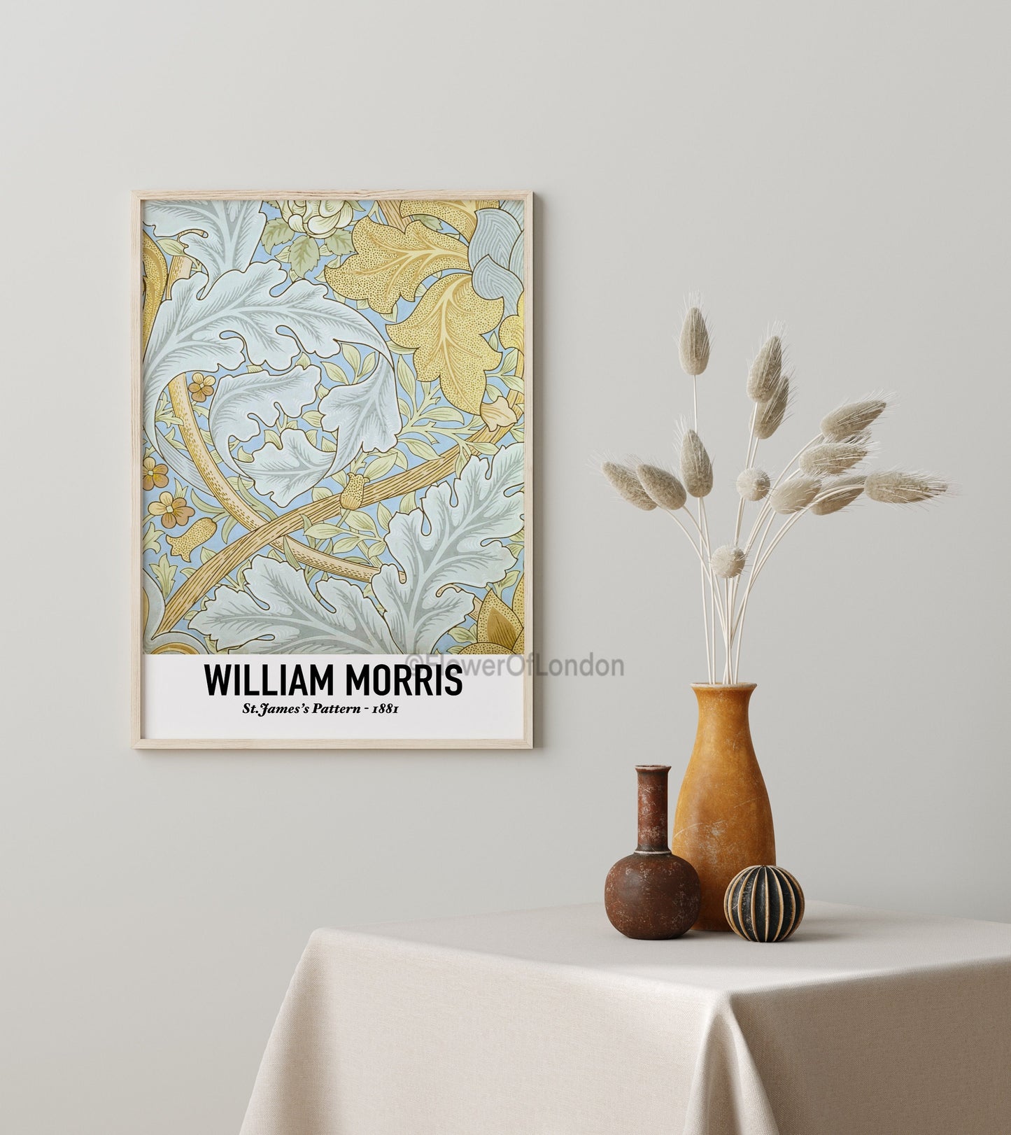 William Morris Print St James's Wallpaper