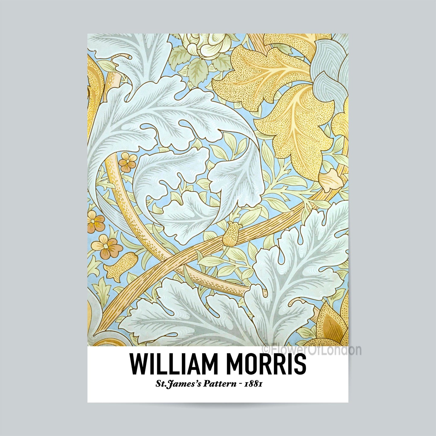 William Morris Print St James's Wallpaper