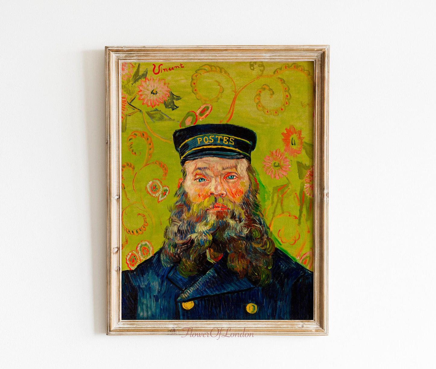 Vincent Van Gogh Print The Postman