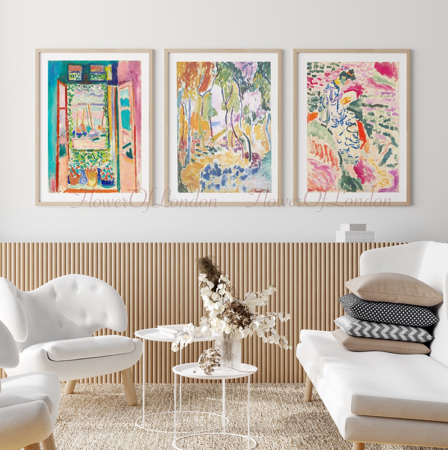 Set of 3 Matisse Prints N1