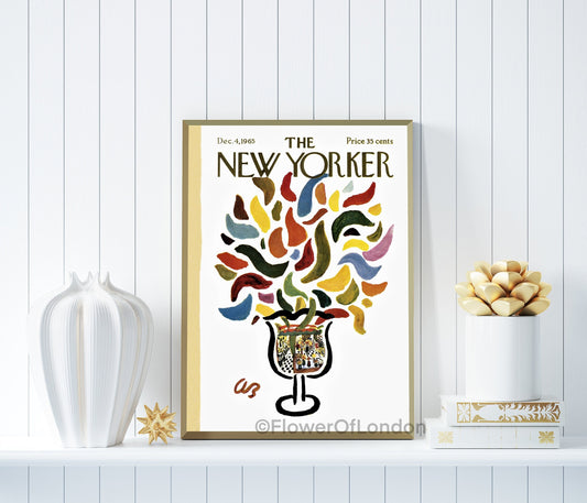 New Yorker Dec 1965 Christmas Print