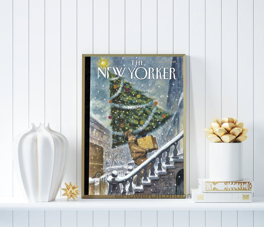 New Yorker 16 Dec 2019 Christmas Print