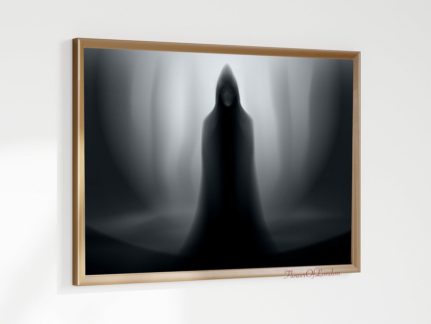 Halloween Haunted Ghost Print #H20