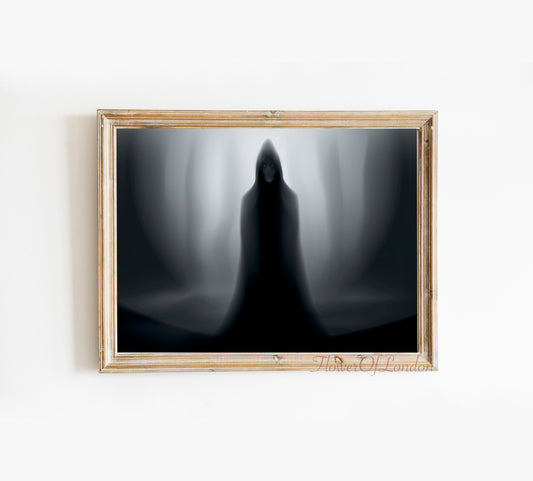 Halloween Haunted Ghost Print #H20