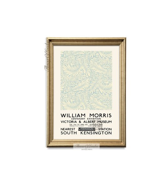 William Morris Larkspur Print