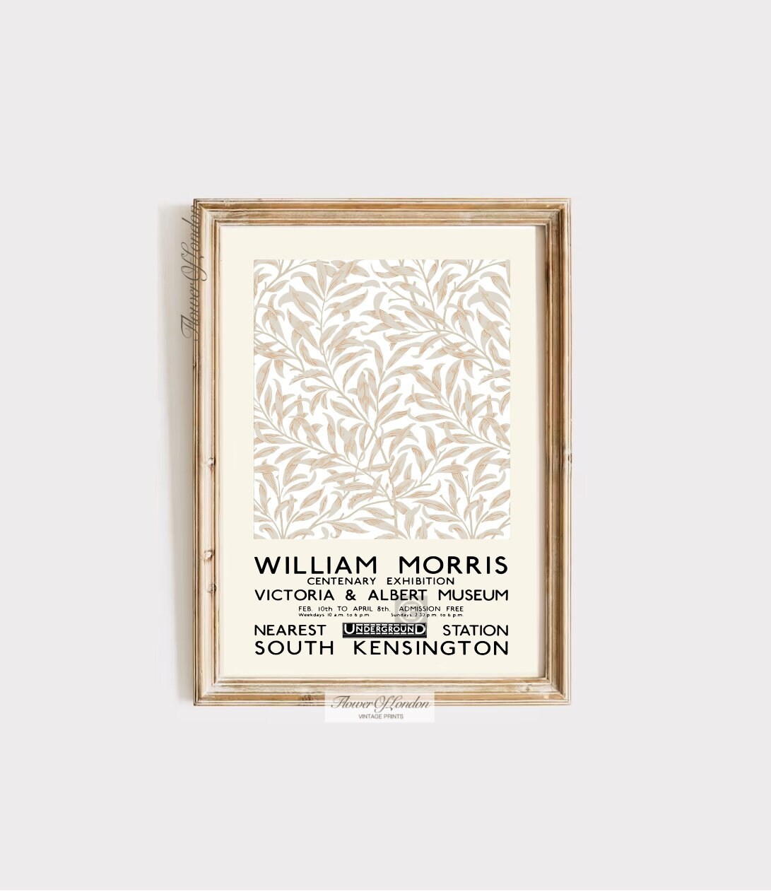 William Morris Willow Bough Print