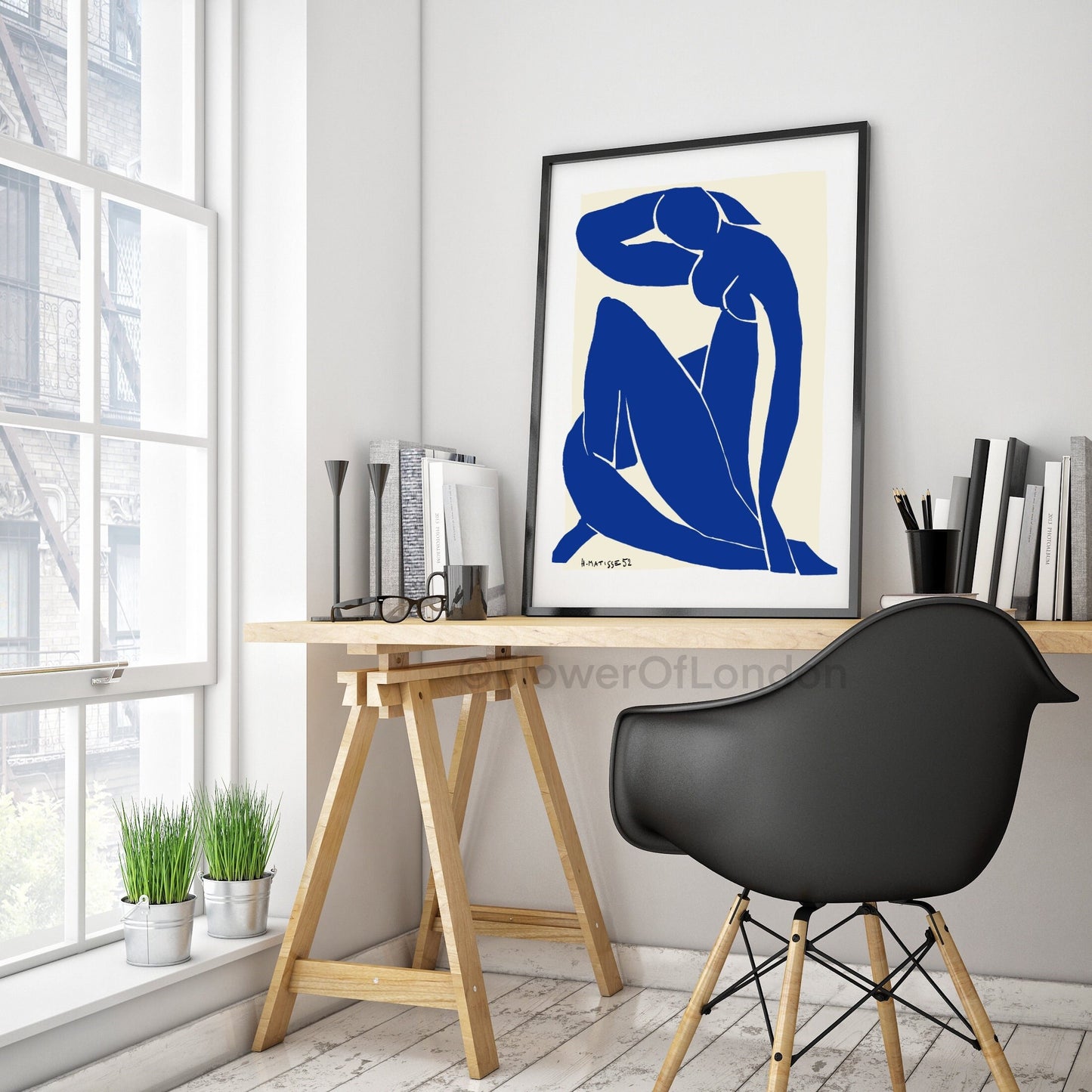 Blue Nude Matisse Print