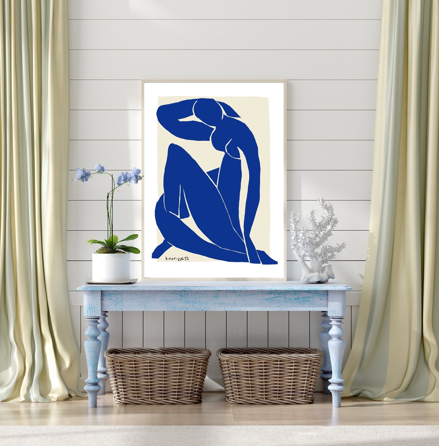 Blue Nude Matisse Print