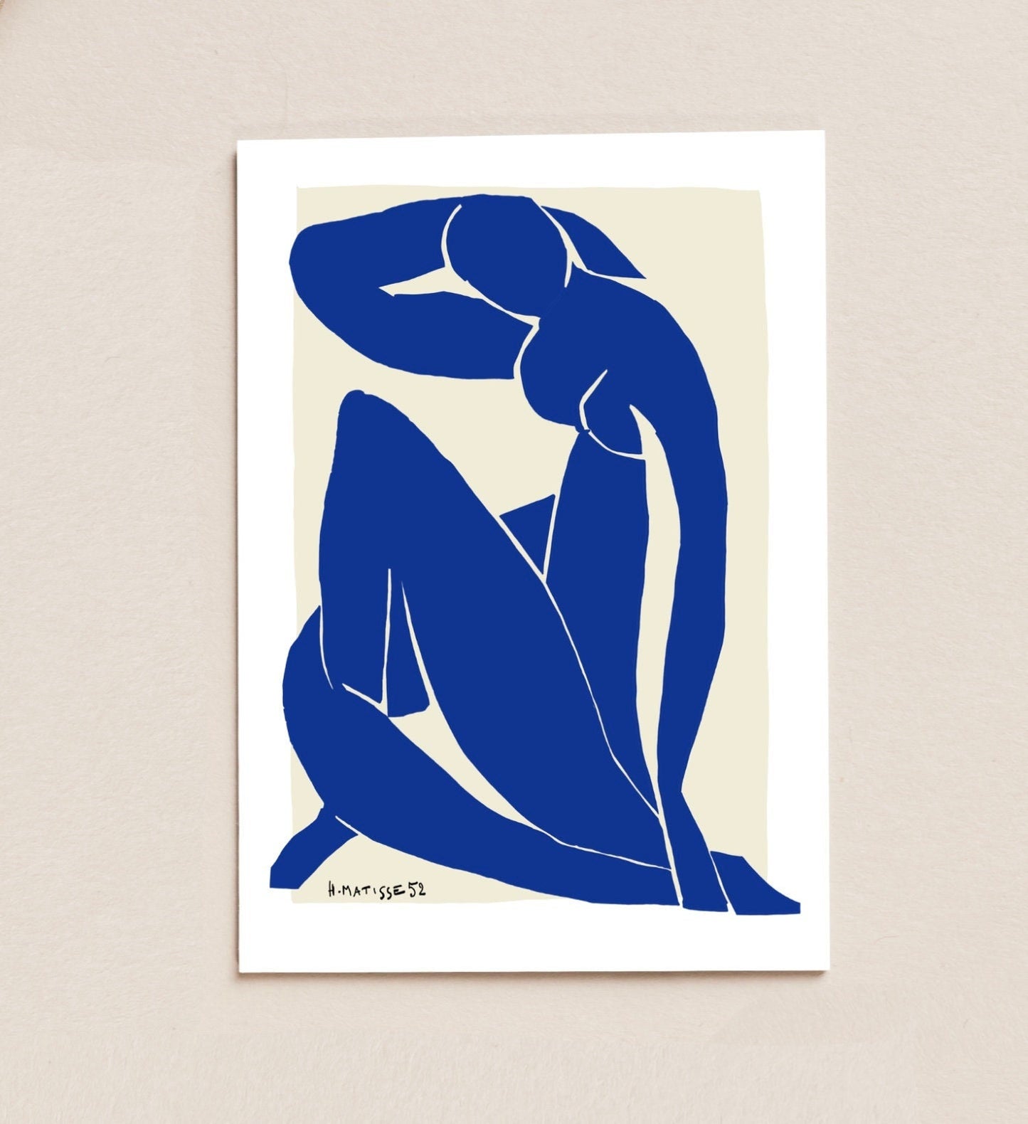 Blue Nude Matisse Print